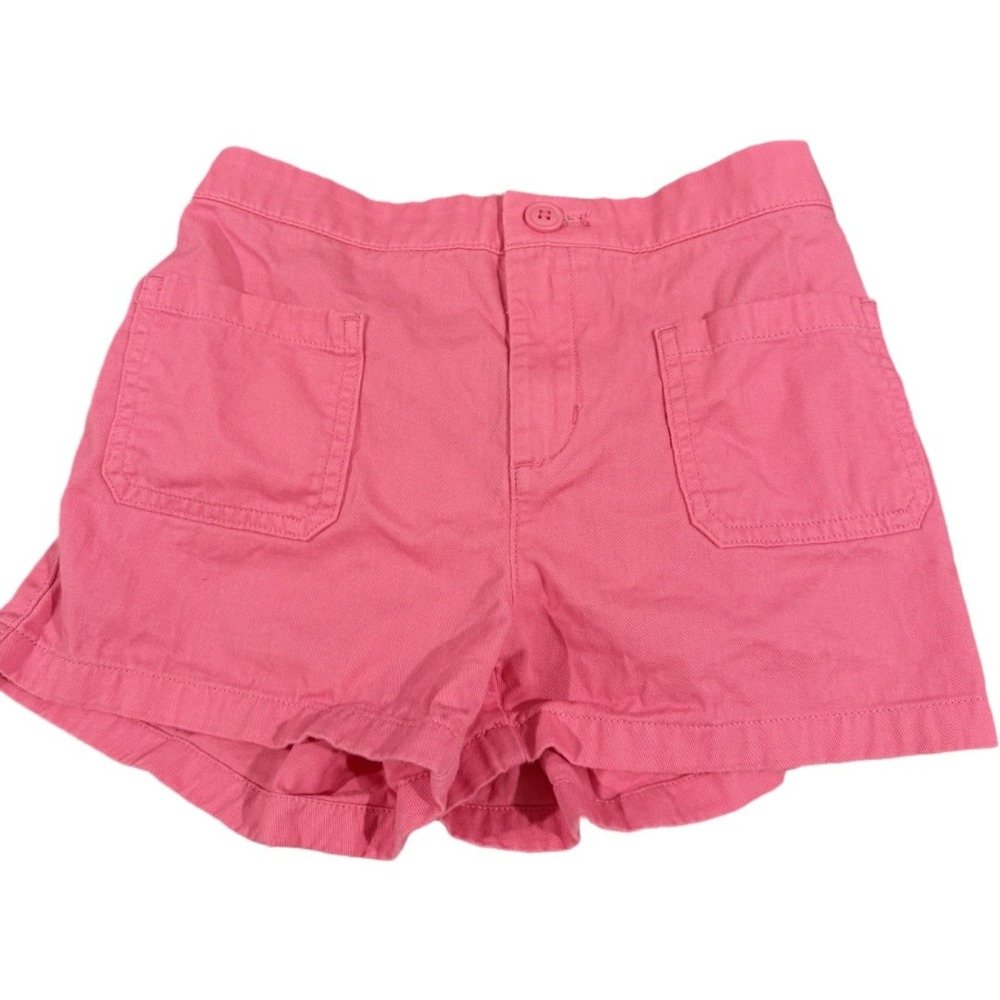 Crewcuts by J.Crew Girls Pink Chino Shorts Size 10 Cotton Casual Beach Prep